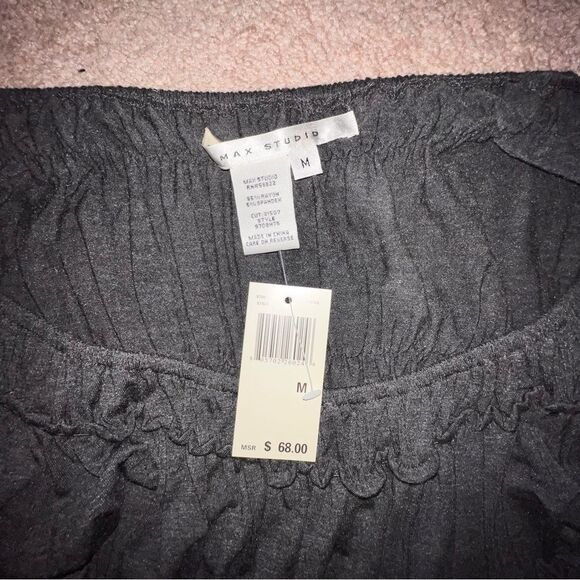 MAX STUDIO Boho Long Sleeve Top - Picture 4 of 5